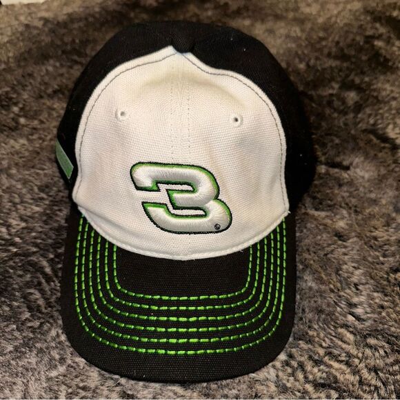 BNWOT Nascar Chase Authentics Austin Dillon American Ethanol Black Green Cap OS - Picture 1 of 8